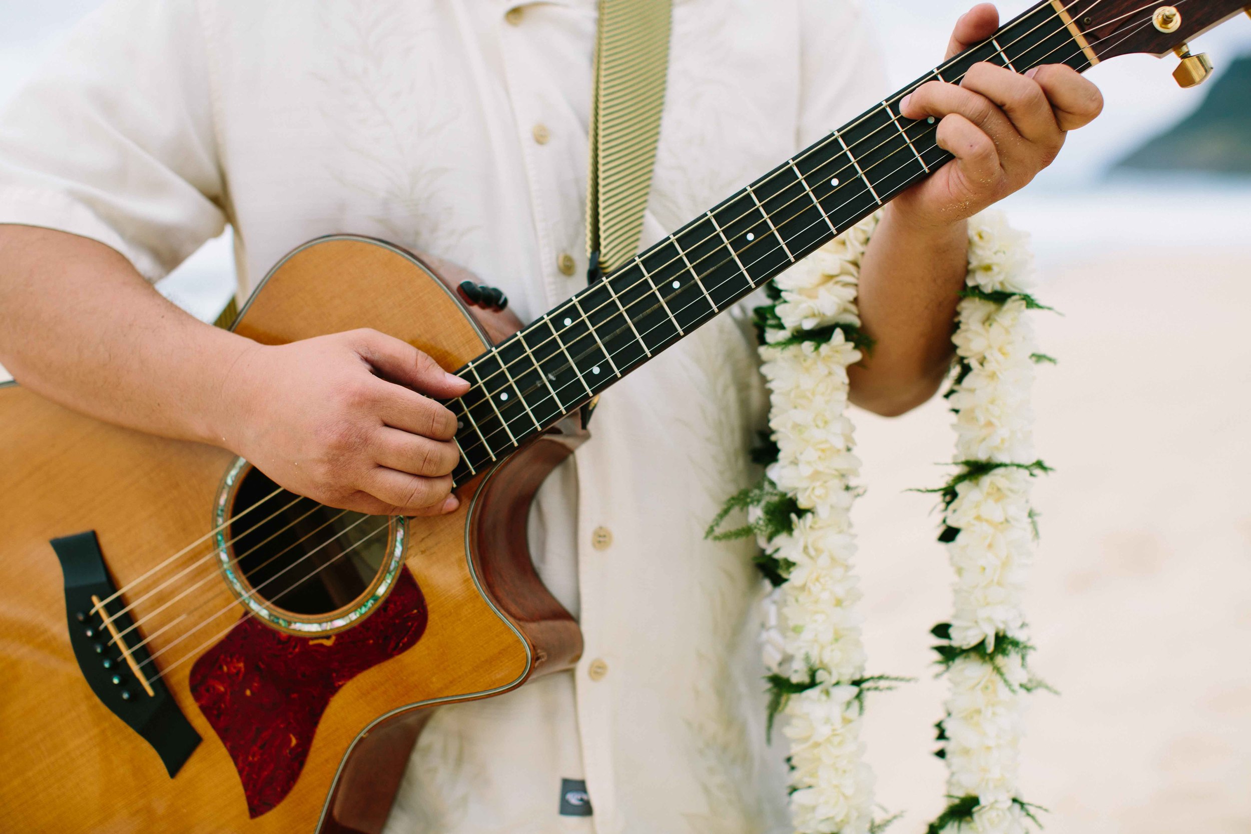 Acoustic Wedding Guitar