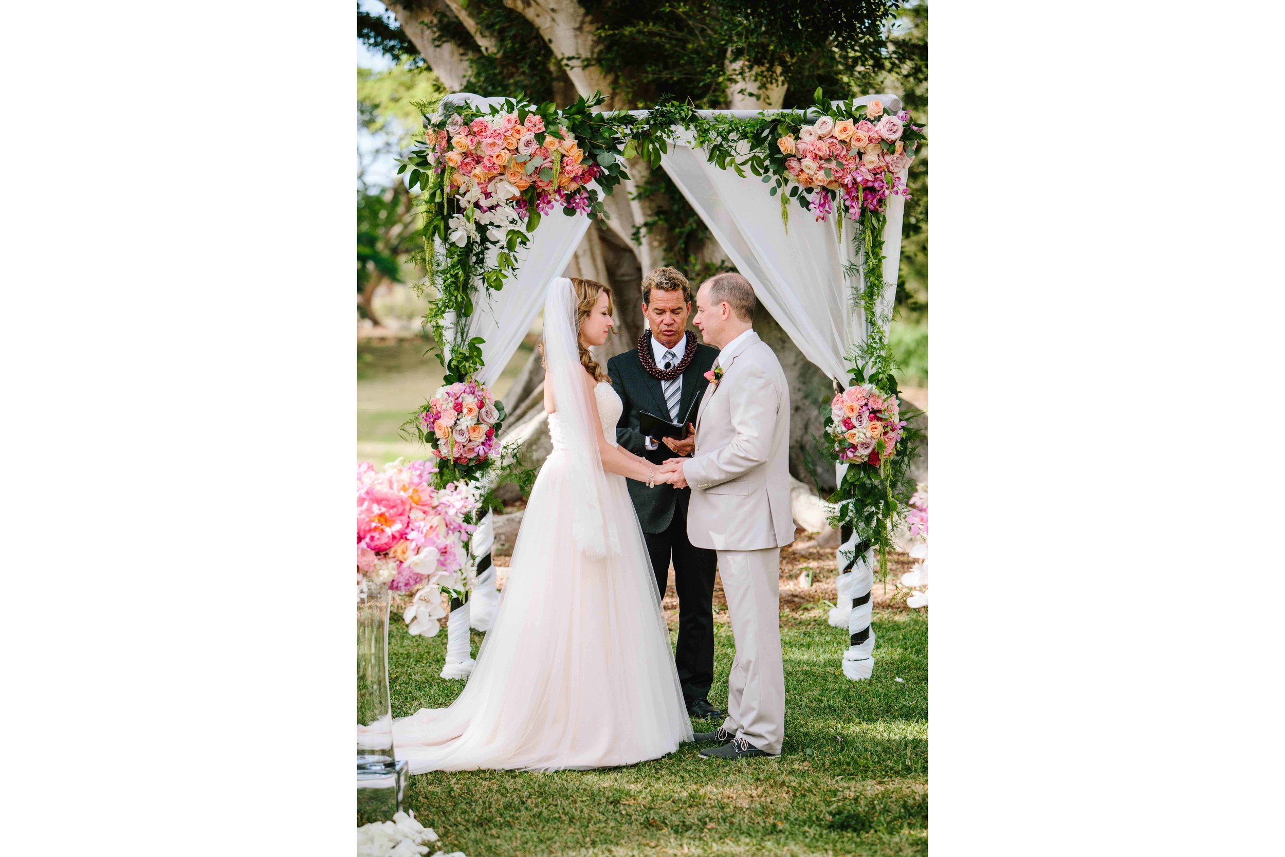 Hawaii Wedding Photography at Dillingham Ranch