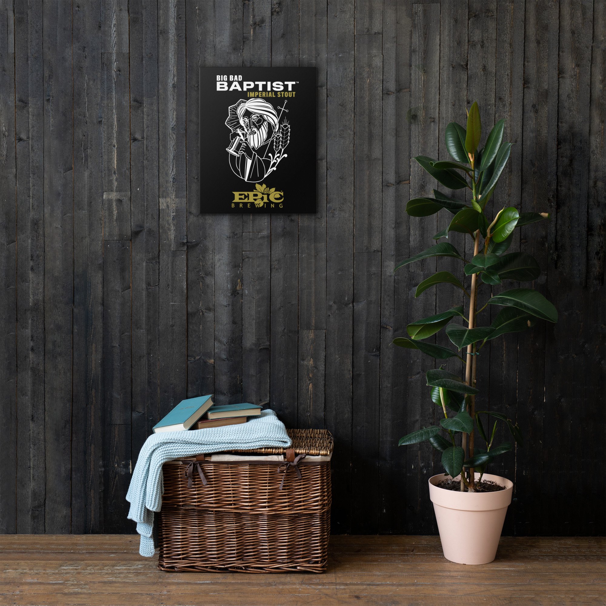 Big Bad Baptist Canvas Print