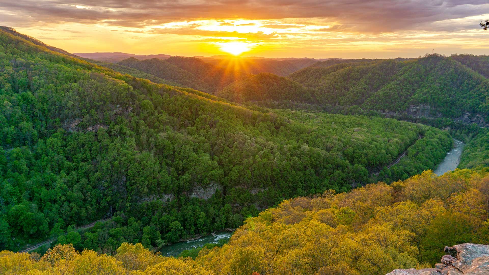 Sunset on the Overlook Trail