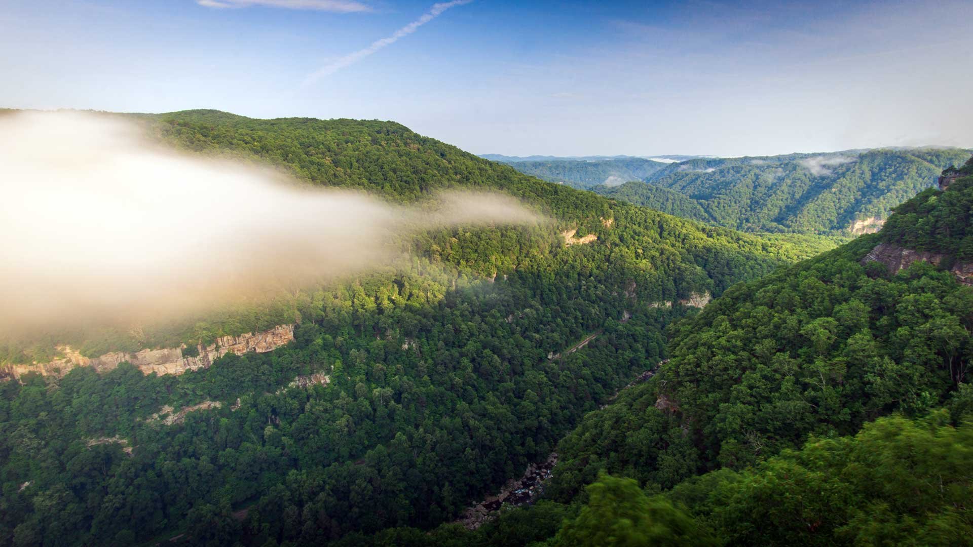 Sunrise at Clinchfield Overlook